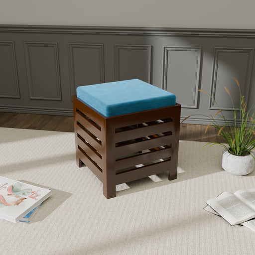 Cushion Wooden Stool|Foot Stool|Fruit Stool|Square Table|Office Stool|Bedside Table|Cushion Stool|Stool For Kitchen Wooden Stool Cotton Cover