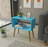 Retro Bookcase Nightstand, End Table,Bed Side Table for Small Spaces Magazine Stand with Storage Engineered Wood Wooden Bedside Table, Coffee Table, Living Room/Bedroom