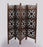 4 panel Sheesham Wooden Partition, Wooden Handcrafted Partition/Room Divider/Separator for Living Room/Office