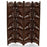 Wooden handicrafts partition for Living Room - Wooden handicrafts Screen Wooden Room Separator Consists of 4 Panels to be Placed in Zig-Zag Position