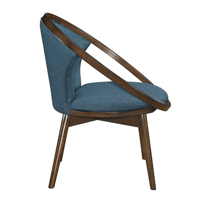 Fabric Upholstered Accent Chair
