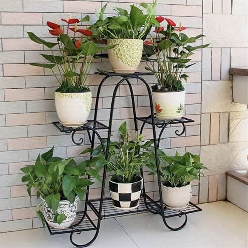 6 Tier Plant Stands for Indoors and Outdoors, Flower Pot Holder