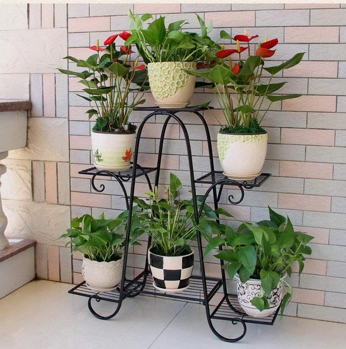 6 Tier Plant Stands for Indoors and Outdoors, Flower Pot Holder