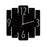 Trapezium Shape Wooden Wall Clock