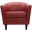 Wide Tufted Arm Chair for living room