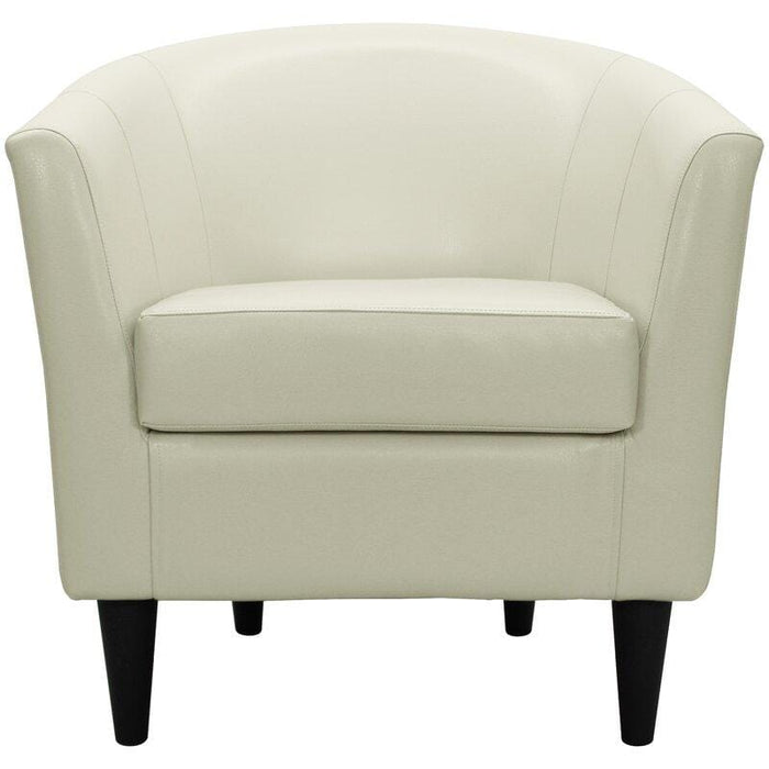 Wide Tufted Arm Chair for living room