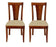 Handmade Modern Look Wooden Study Chair Easy to Comfort Arm Chair Set of 2 PCs