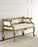 Handicrafts Sheesham Wooden Couch for Living Room or Home Decor (Ivory)