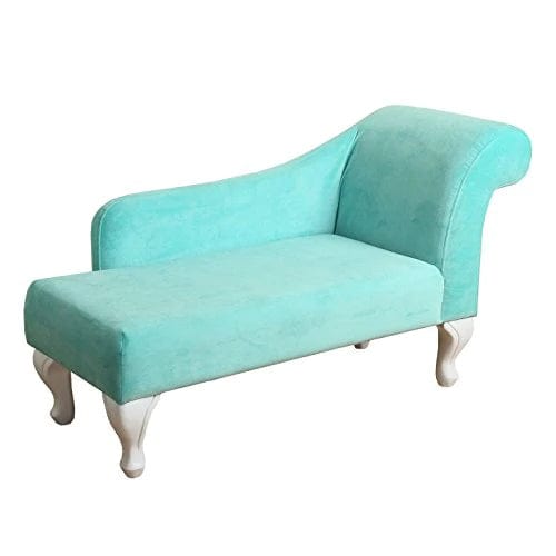 Chaise Lounge, Teal Velvet