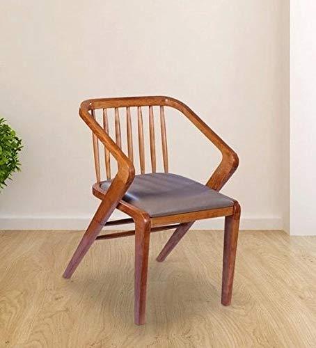 Handmade Modern Look & Comfortable Back Rest Seating Chair Easy Cushioned Chair for Home Decor