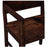 Sheesham wood standard handmade easy comfort chair in provincial teak finish