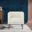 Tufted Club Chair with Metal Legs, Modern arm Chair for Living Room