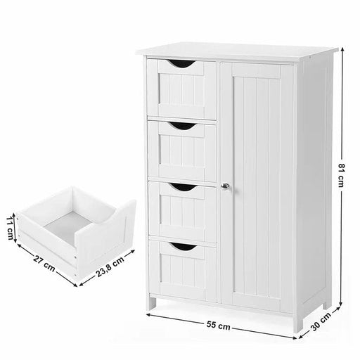 wooden bathroom cabinet