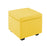 DOE BUCK SQUARE STOAGE OTTOMAN WITH STORAGE YELLOW