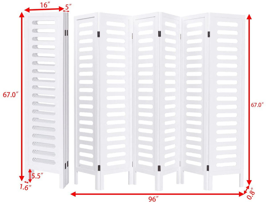 6 Panel Handicrafts Partition Wooden Room Divider Wooden Screen Wooden Separator partition for Living Room partition Screen Room Divider Consists of 6 Panels to be Placed in Zig-Zag Position