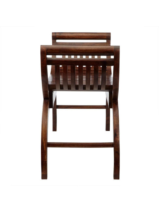Handicrafts Sheesham Wood Rest Chair/Lounge/Backless Couch