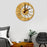 Sun & Moon Designer Wooden Wall Clock