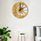 Sun & Moon Designer Wooden Wall Clock