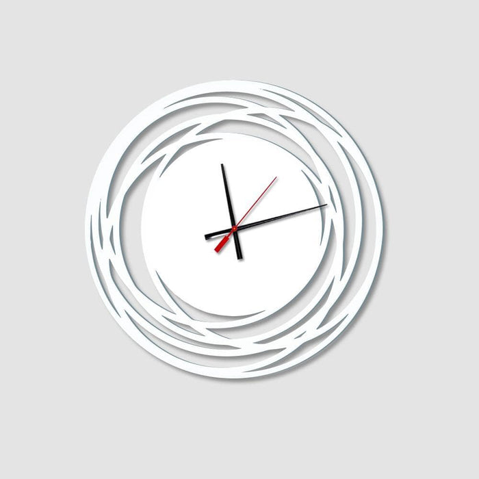 Wall Clock for Living Room in Loops Shape