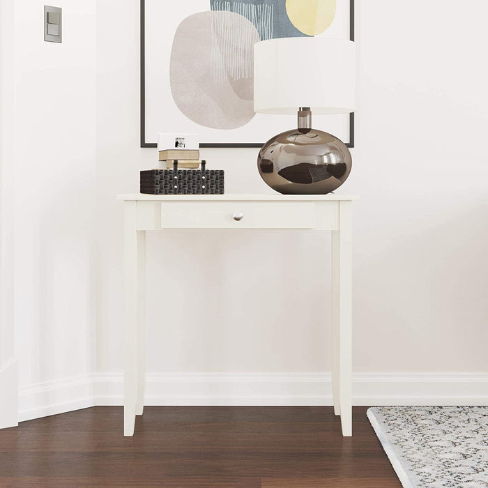 Rosewood Tall Sofa Console Table, Multi-purpose Small Space Table