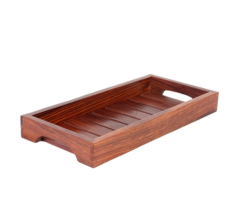 WOODEN SERVING TRAY