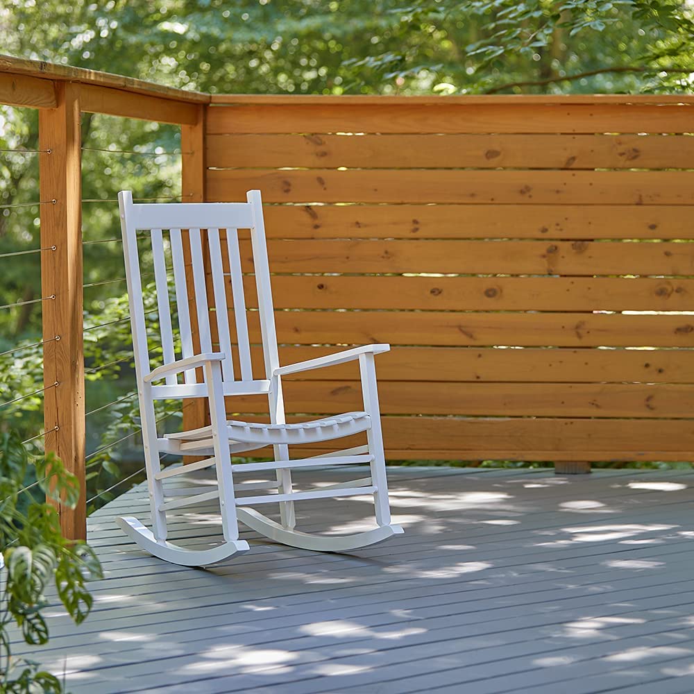 Vermont Porch Rocker, White