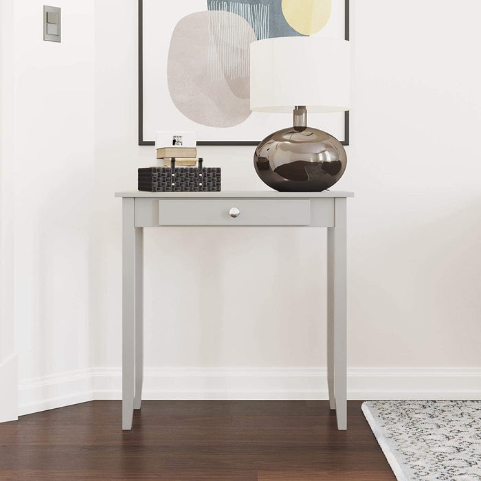 Rosewood Tall Sofa Console Table, Multi-purpose Small Space Table