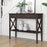 Console Table with 2 Drawers, Sofa Table Narrow for Entryway,