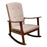 Wooden Rocking Chair (Brown)