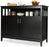 Buffet Cabinet with Storage, Freestanding Kitchen Cabinet with Adjustable Shelf, Storage Sideboard Console Table, 45 x 20 x 36 inches