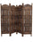 Wooden Partitions - Wood Room Divider Partition for Living Room 4 Panels - Room Separators Screen Panel for Home & Kitchen to be Placed in Zig-Zag