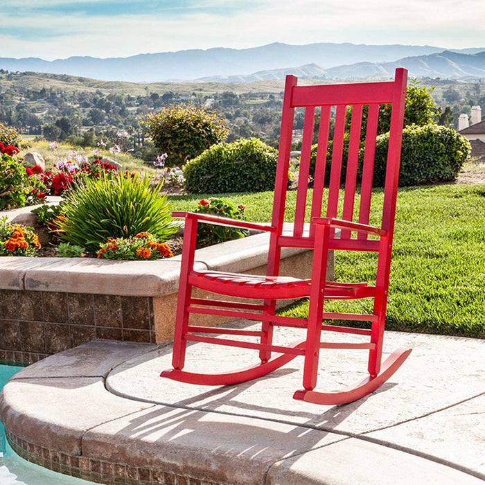 Vermont Porch Rocker, White