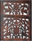 3 Panel Wooden Partition Wooden Handcrafted Partition Room Divider Separator for Living Room Office Partition Screen Room Divider Wood Partitions for Home Kitchen & Office