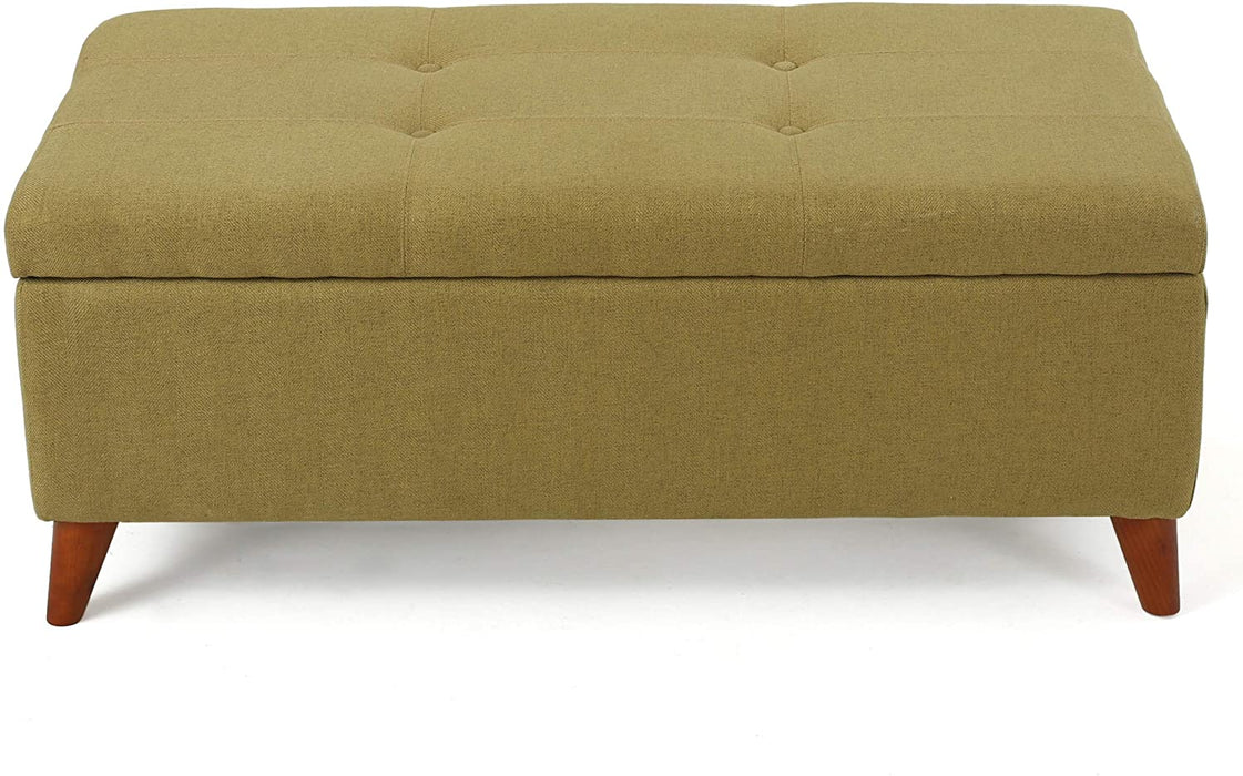 Harper Fabric Storage Ottoman