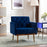 Velvet Accent Chair, Living Room, Bedroom Leisure Single Sofa Chair, TV armrest seat, Suitable for Small Space Home, Office, Coffee Chair