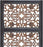 Rectangular Wall Panel with Intricate Floral Carvings, Rectangle, Black and Brown