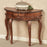 Natural Cherry Classic Wooden Console Table -Victorian Style - Decorative Regal Furniture - Half Circle Moon Shape