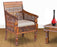 Pure Sheesham Wood Antique Look Seating Chair/Wooden Handmade King of Chair for Living Room