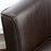 Logan Upholstered Club Chair with Arm Rest , Brown