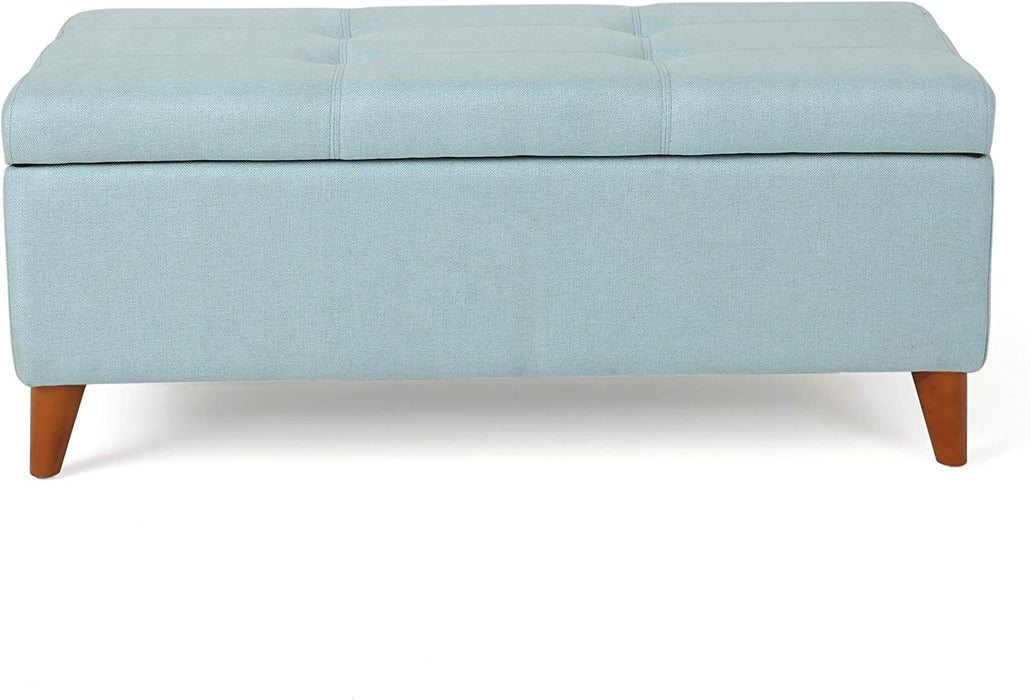 Harper Fabric Storage Ottoman