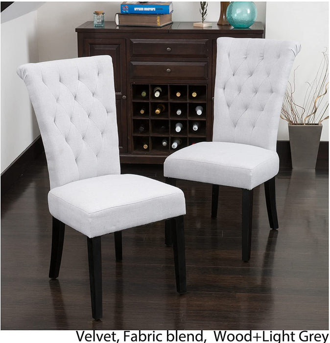 Venetian Dining Chairs, 2-Pcs Set