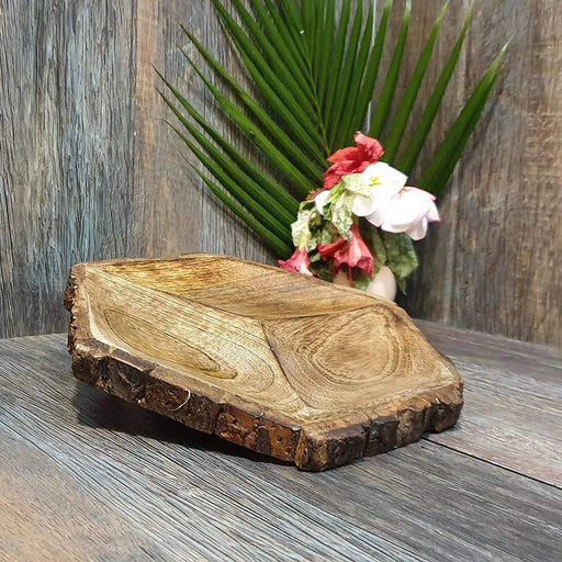 WOODEN ANTIQUE MULTIPURPOSE TRAY