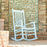 Vermont Porch Rocker, White