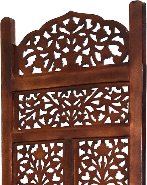 Solid Wood 3 Panel Room Wooden Partition for Living Room