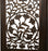 Wood Screen 4 Panel Decorative Protection