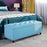 Modern Luxury Button Tufted Ottoman Bench Footrest Decor for Living Room, Entryway, or Bedroom with Storage