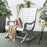 Outdoor Collection Sonora Ash Grey Rocking Chair