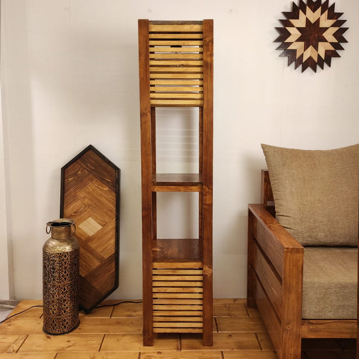 Antilia Wooden Floor Lamp