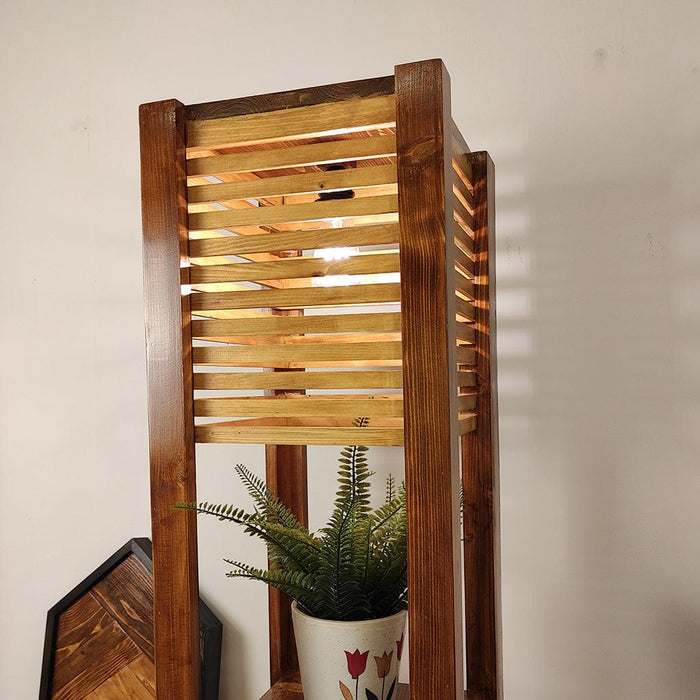 Antilia Wooden Floor Lamp