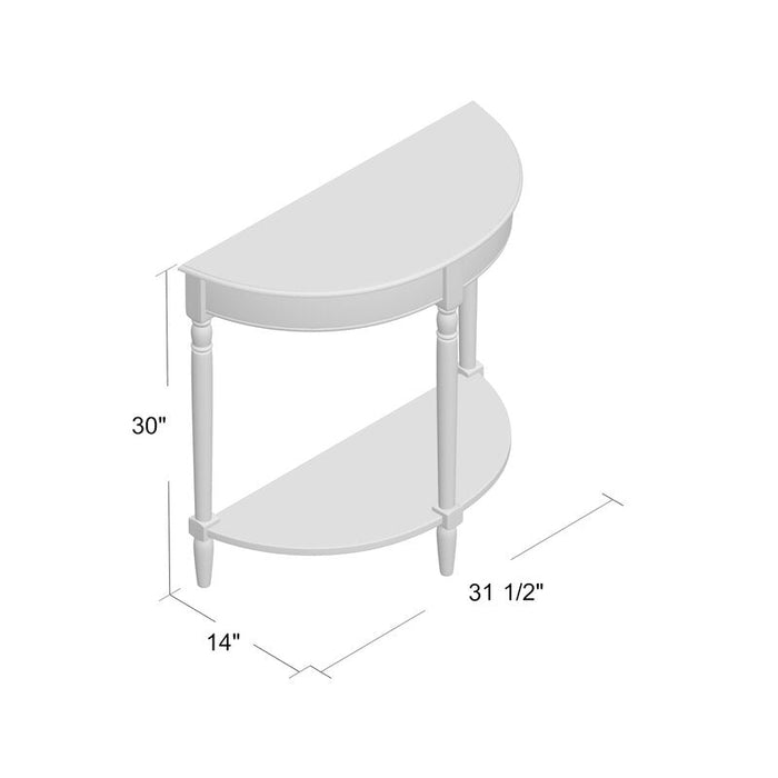 Half Moon shape Console Table